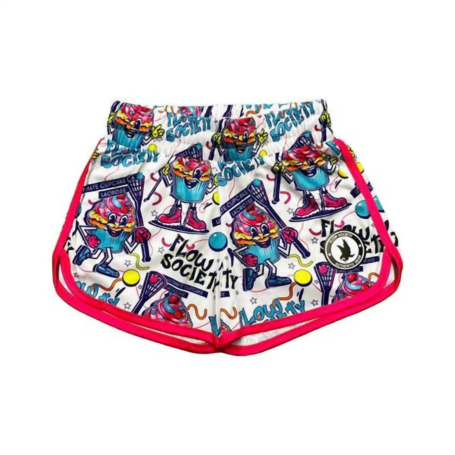 Flow Society - Girls' Cupcake Lacrosse Shorts