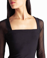 Nicole Miller - Naomi Long Sleeve Midi Dress