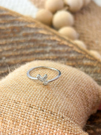 White Label - Women's Pavé Heart Ring