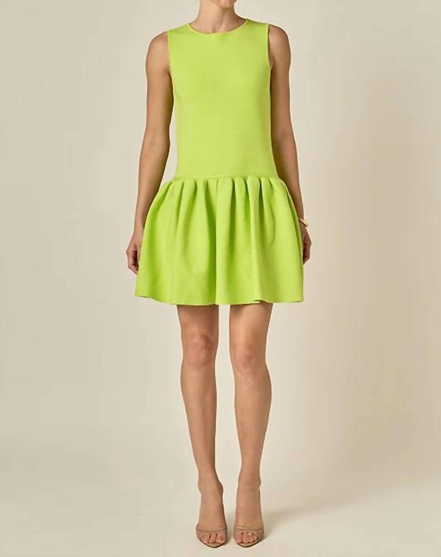 English Factory - Miriam Sleeveless Mini Dress