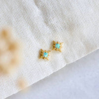 Mesa Blue - Women's Opal Star Earrings