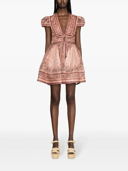 Zimmermann - Matchmaker Structured Mini Dress