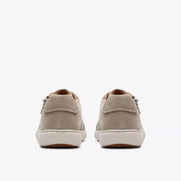 Clarks Women's Nalle Lace Sneakers in stone nubuck - women's sneaker - view 5