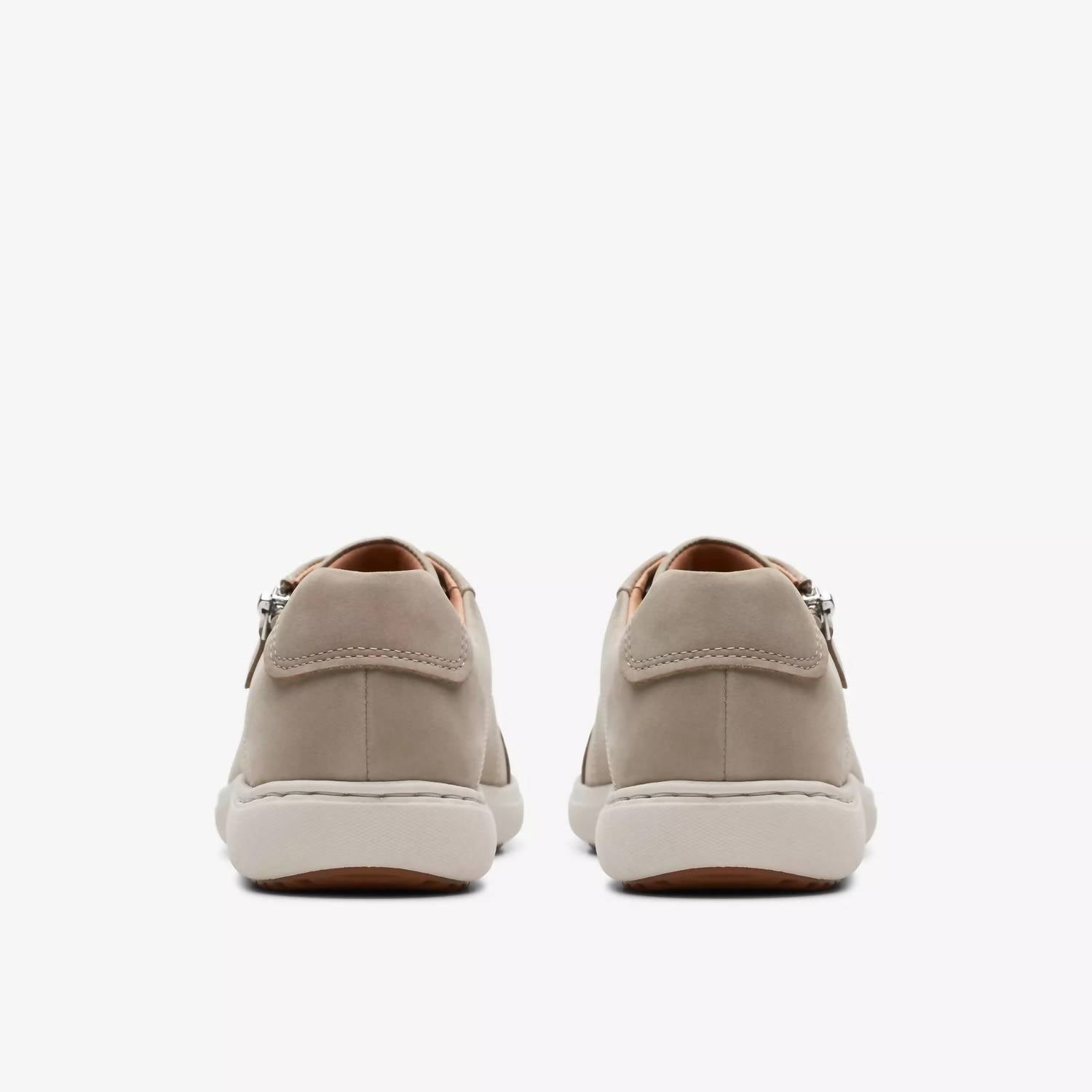 Clarks Women's Nalle Lace Sneakers in stone nubuck - women's sneaker - view 5