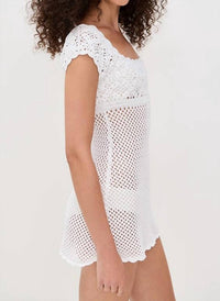 Frankies Bikinis - Eloise Crochet Mini Dress