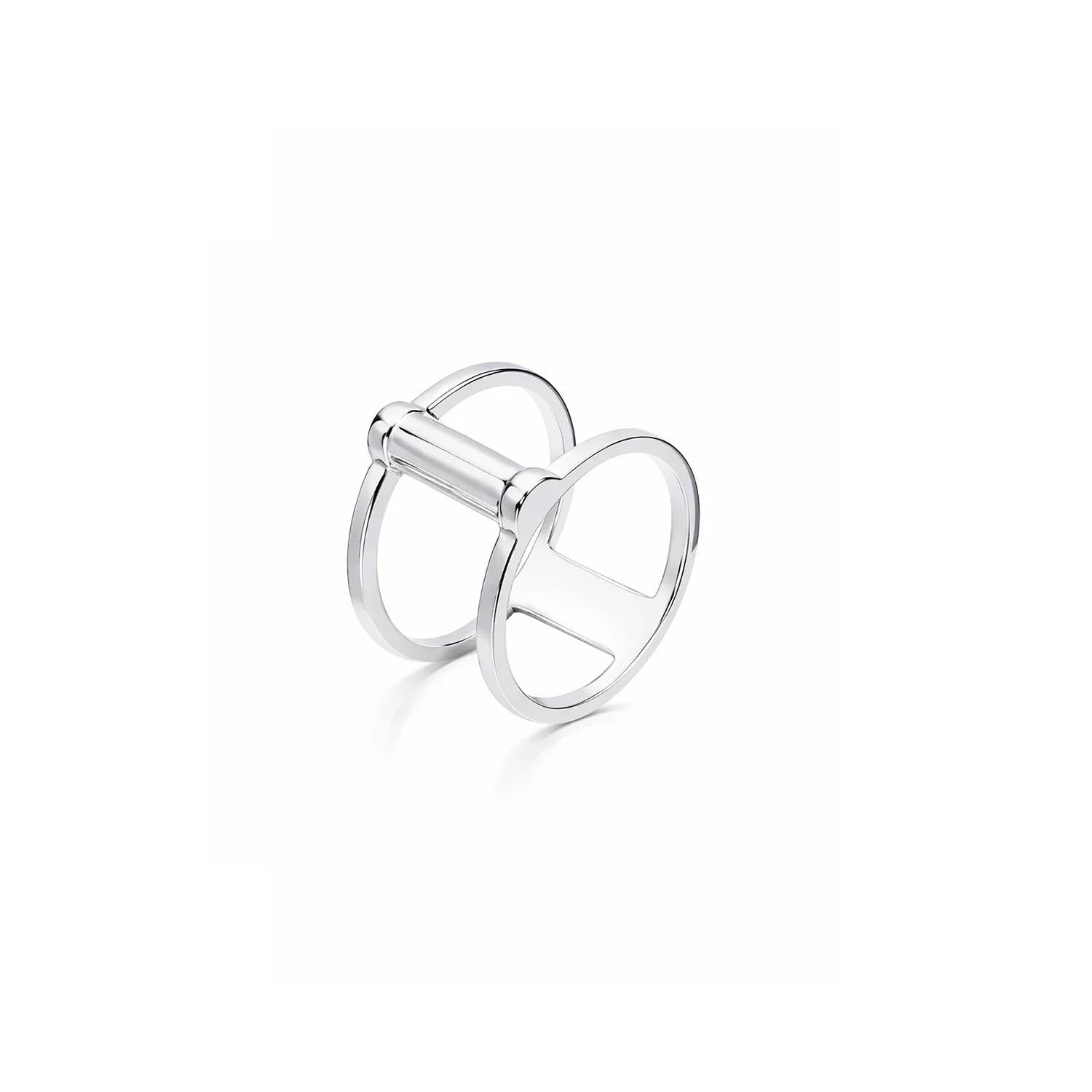 Gold & Honey - Women's Double Band Ring