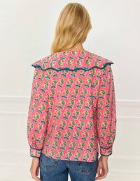 Pink City Prints - Apple Blouse