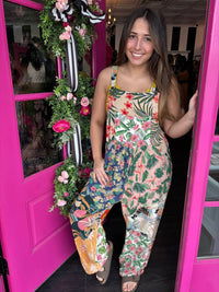 Sacred Threads - Symphony Patchwork Overalls