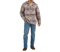 Wrangler - 1/4 Zip Hooded Pullover Jacket