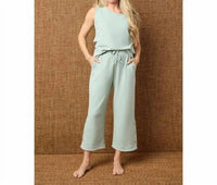 Coco + Carmen - Weekend Brushed Button Crop Pants