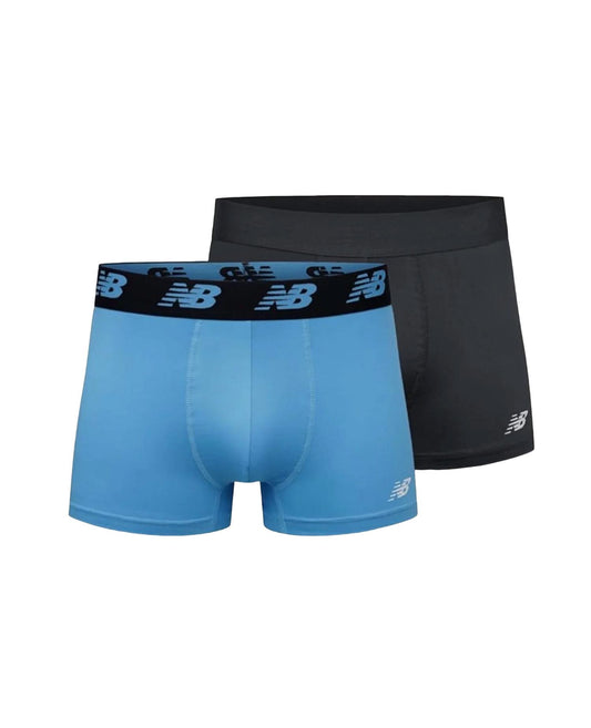 New Balance - Men's 2-Pack Premium Performance 3" Trunk Underwear