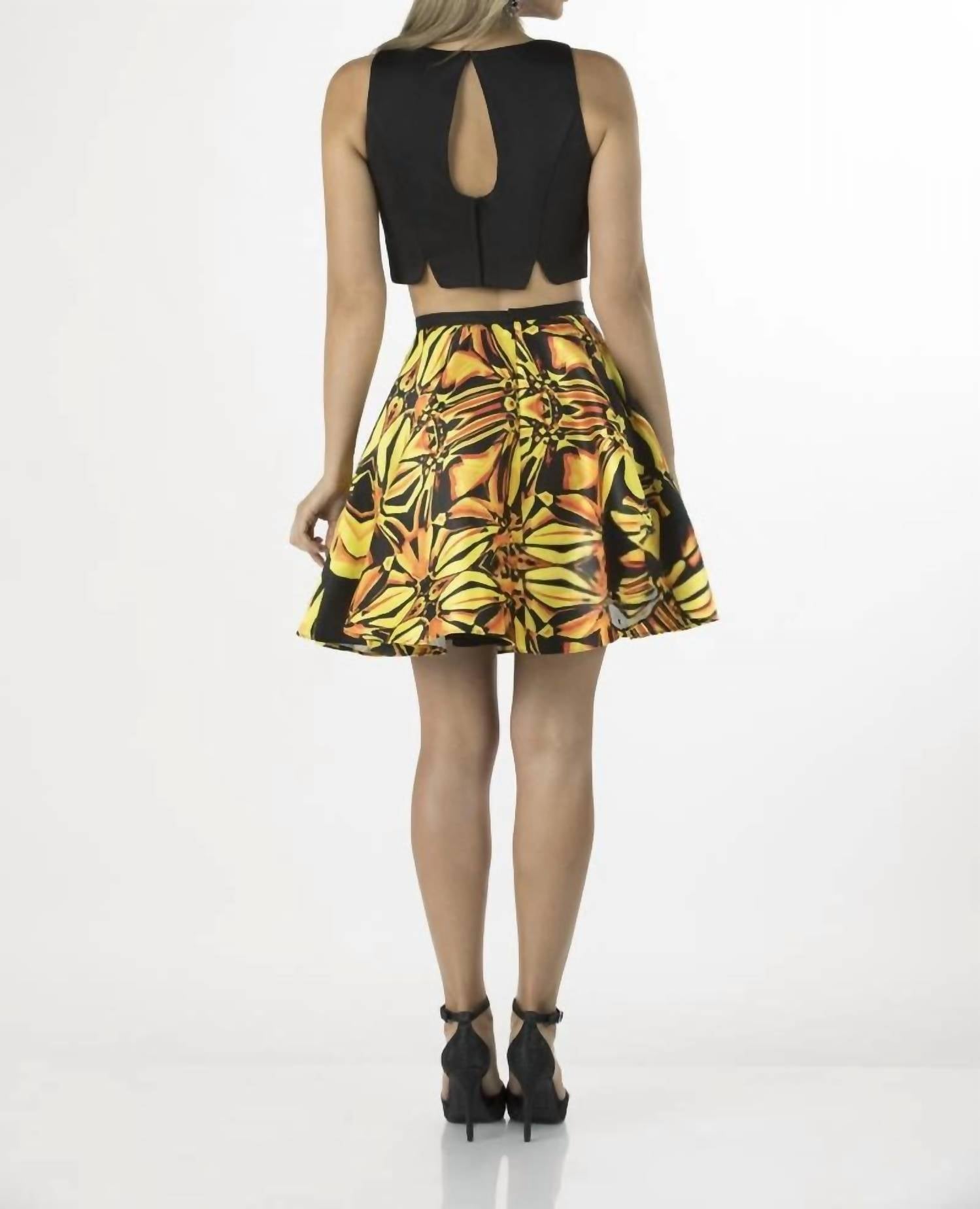 Nova Vogue - Women's Kaleidoflare Cocktail Dress