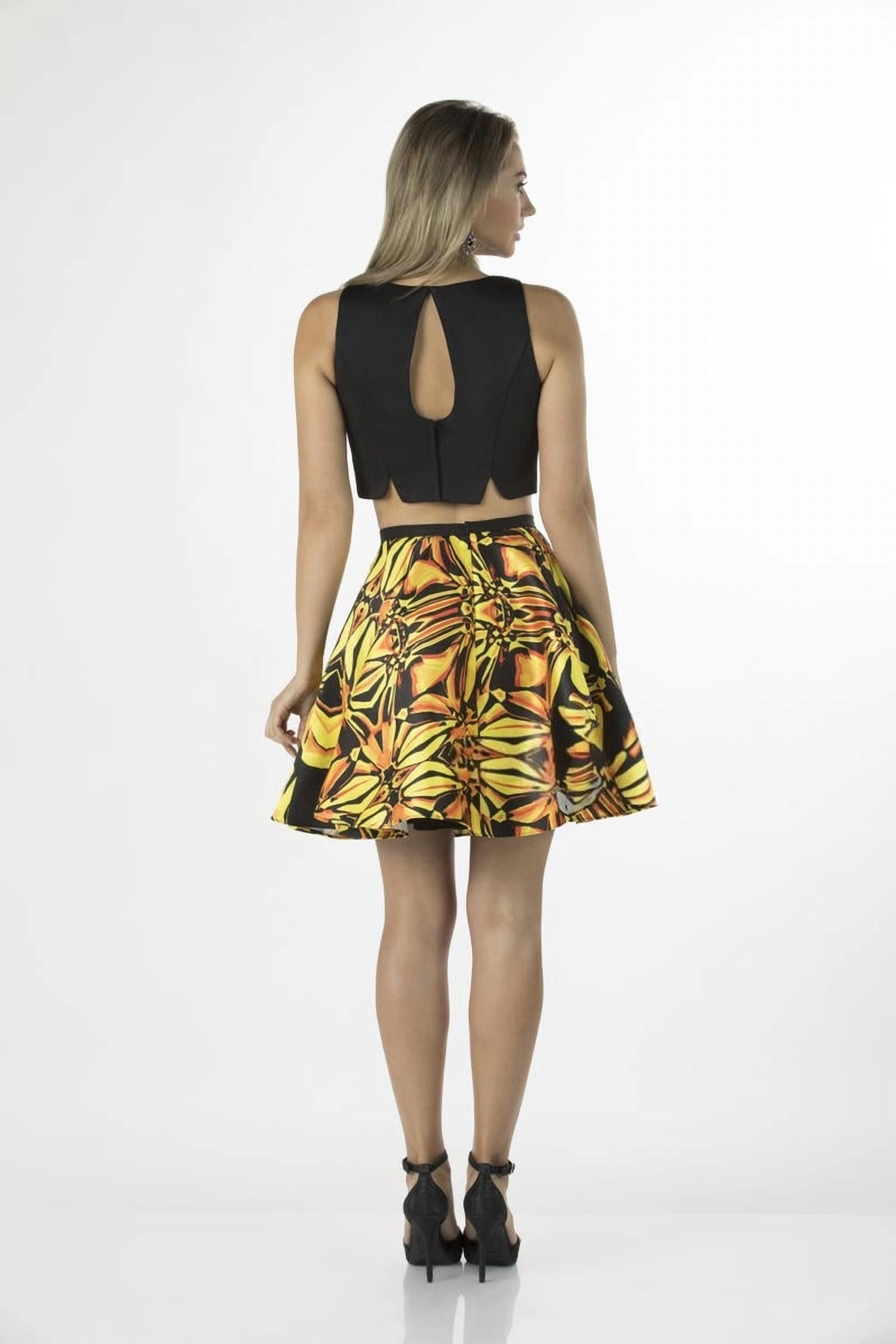 Nova Vogue - Women's Kaleidoflare Cocktail Dress