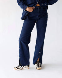 Moon River - Studded + Stunning Denim Pants