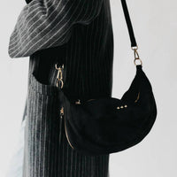 Pretty Simple - Women's Netty Nubuck Crossbody Bag