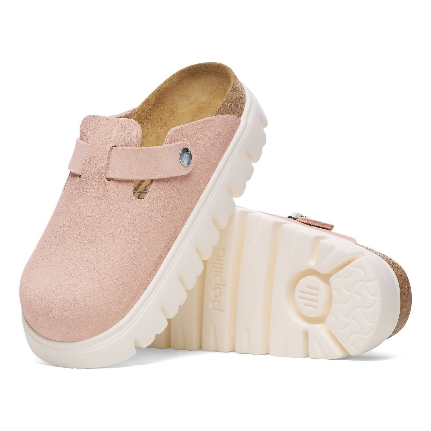 Birkenstock - Women's Boston Chunky Suede Clogs