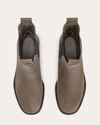 Everlane Women's Lug Chelsea Boots in vintage fossil brown - women's shoe - alternate view