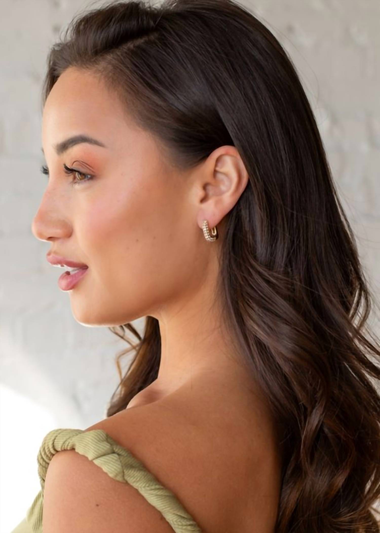 Panache - Women's Quadrant Hinged Earrings