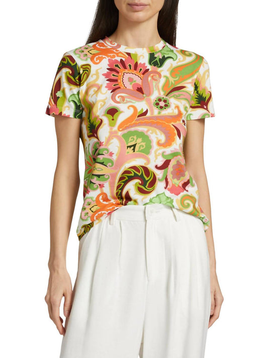 Etro - Summer Artwork Print T-shirt
