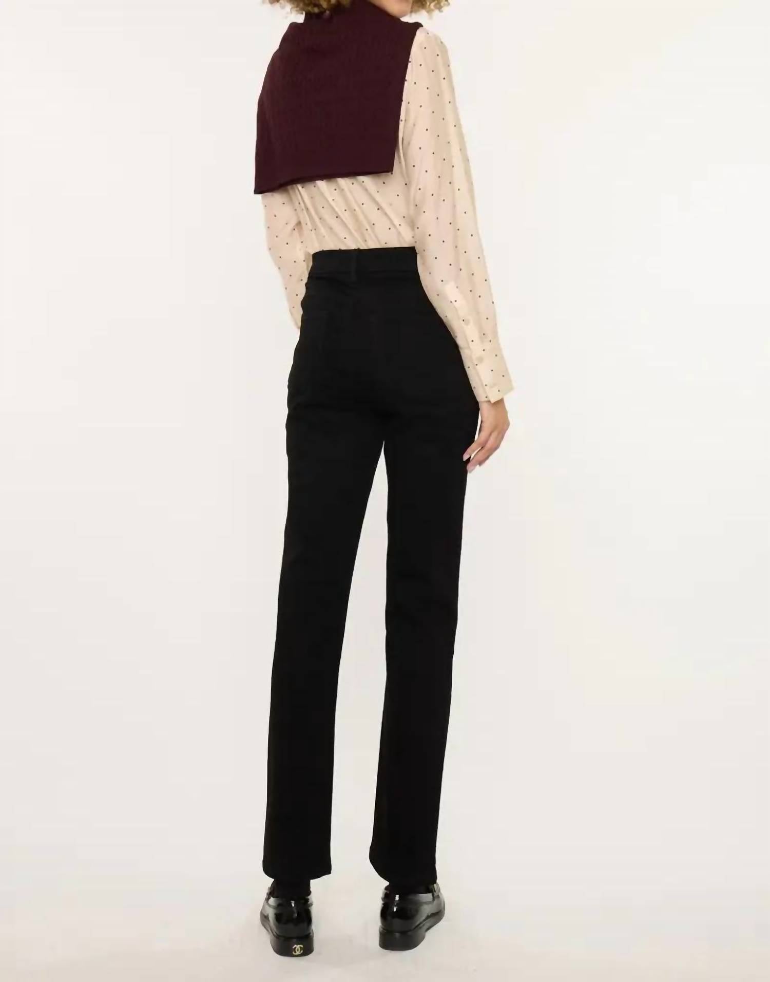 Kancan - High Rise Slim Straight Jean