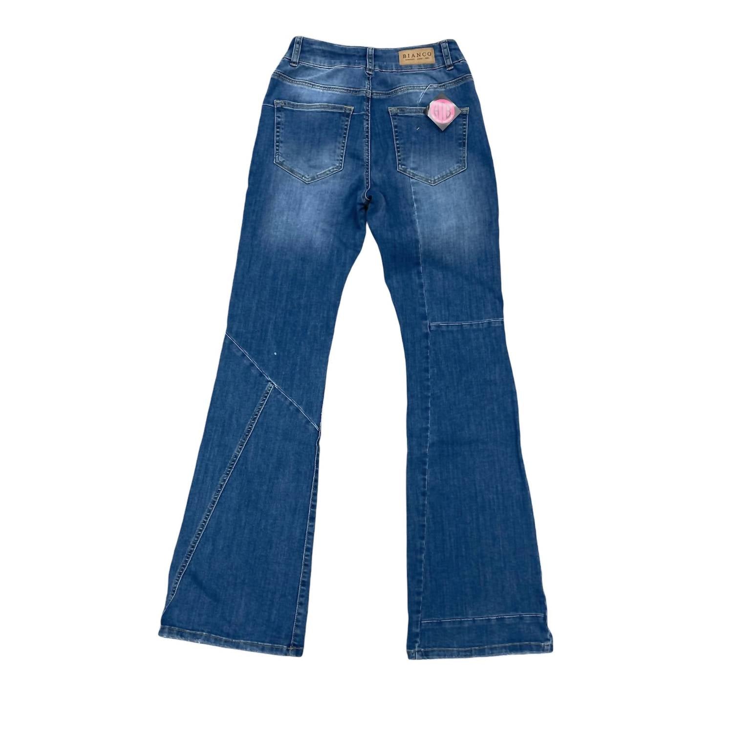 Bianco - Women's Beverly Skinny Flair Jean with Seam Detail
