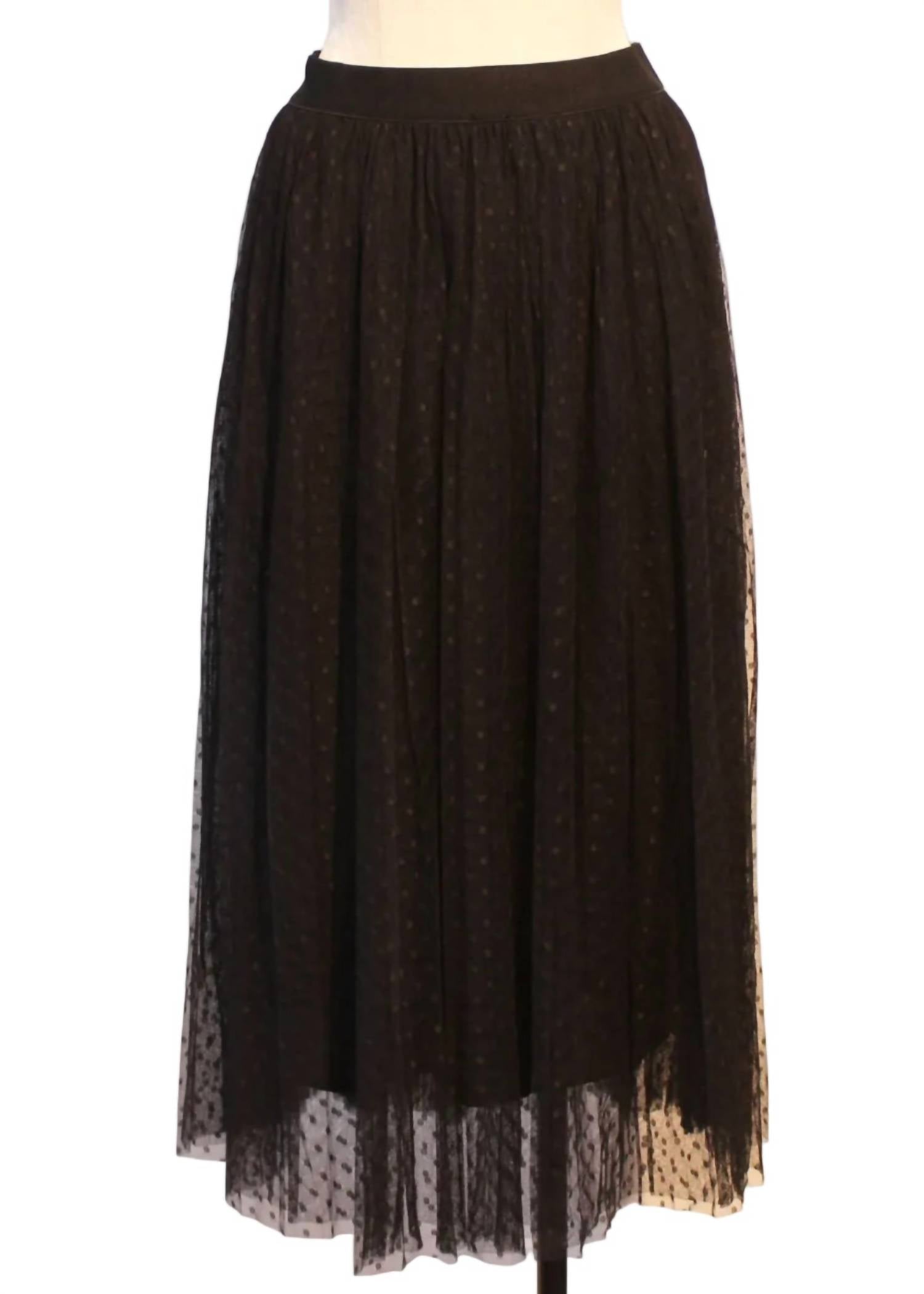 Leo Ugo - Polka Dot Tulle Skirt