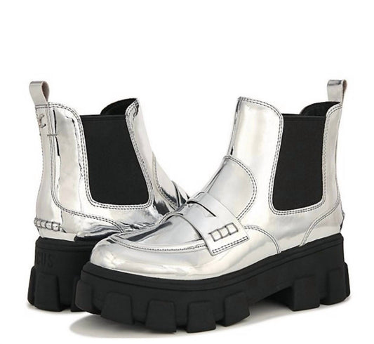 Circus.Ny - Women's Dia Lug Sole Chelsea Loafer Platform Booties