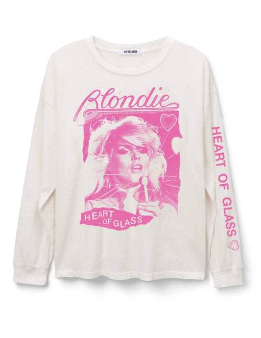 Daydreamer - Women Blondie Heart of Glass Flyer Long Sleeve Merch Tee