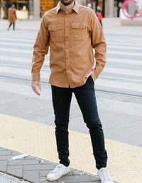 Weiv - Long Sleeve Button Down Flannel