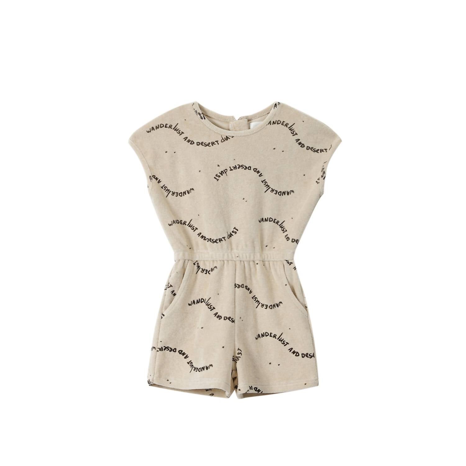 Omamimini - Girls' Terry Romper