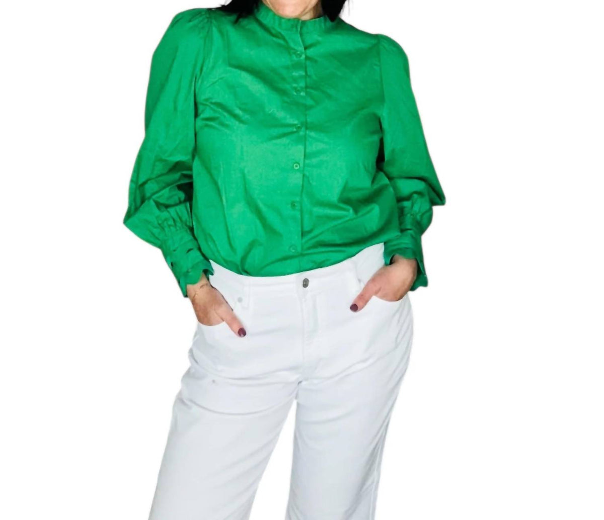 Sugarlips - Women's Ziana Button Down Blouse