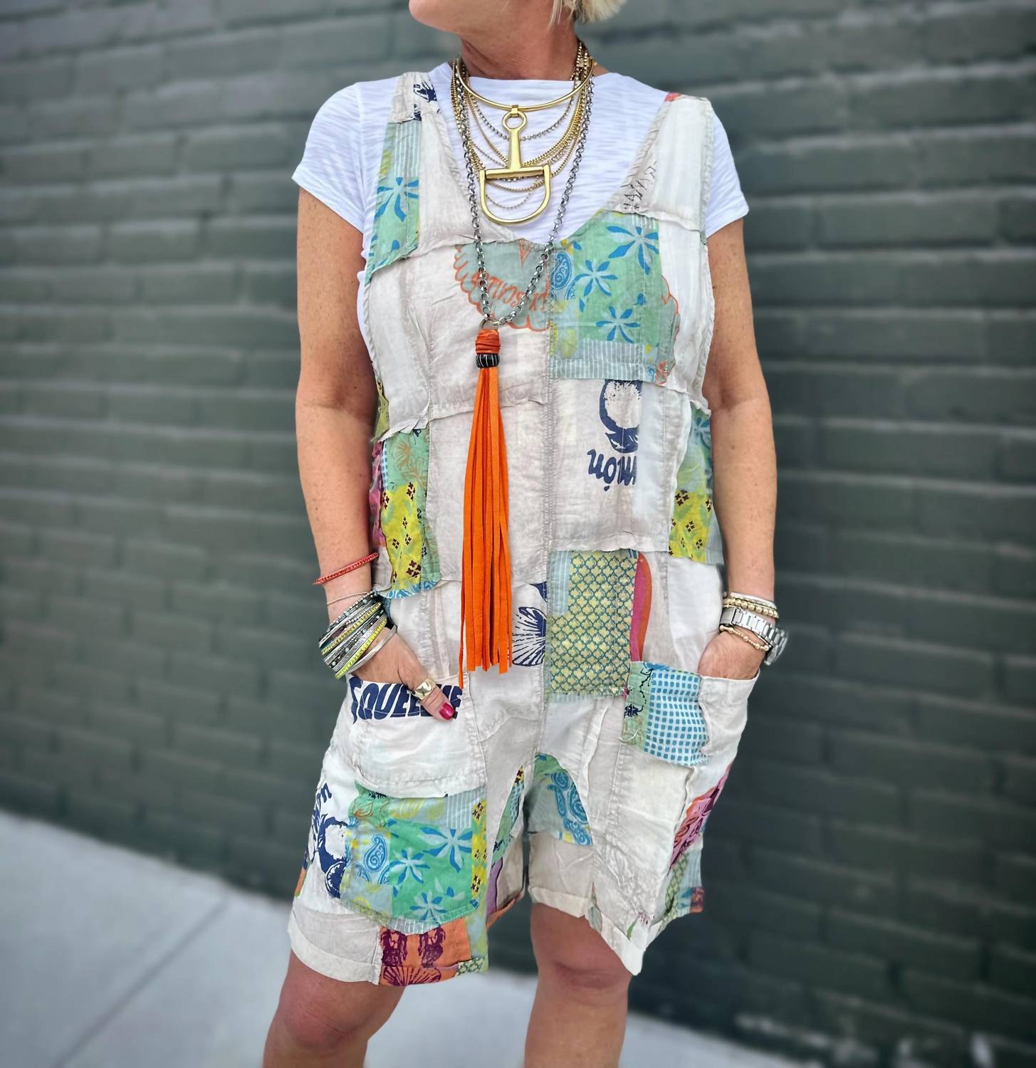 Paperlace - Sea Shore Romper Overalls