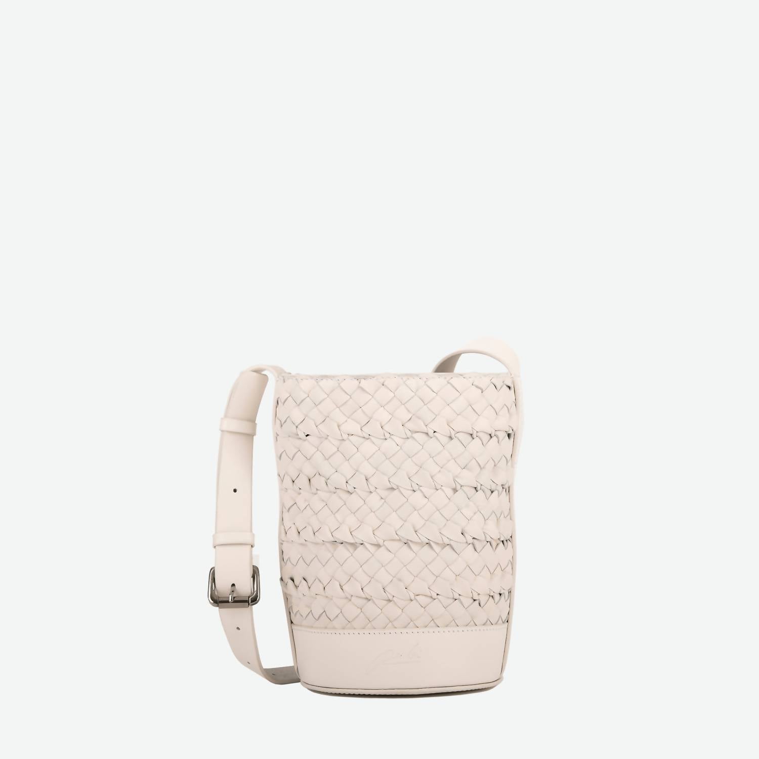 Per Lei New York - Women's Mini Emery Woven Bucket Bag