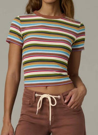 Joe'S Jeans - Stripe Baby Tee