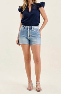 Judy Blue - Foil Slim Shorts