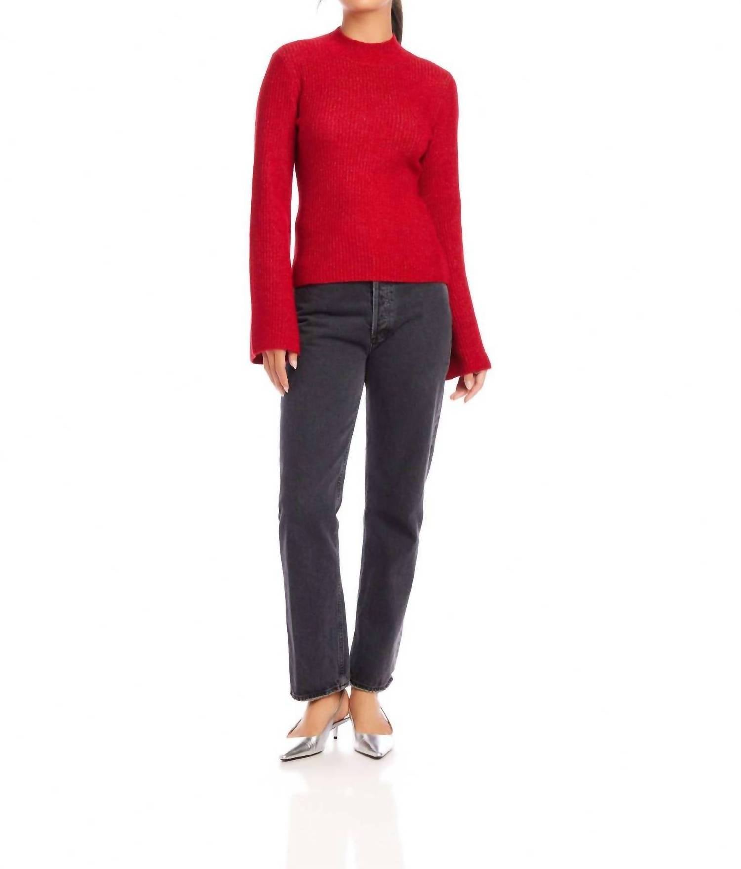 Fifteen Twenty - Brielle Flare Sleeve Sweater