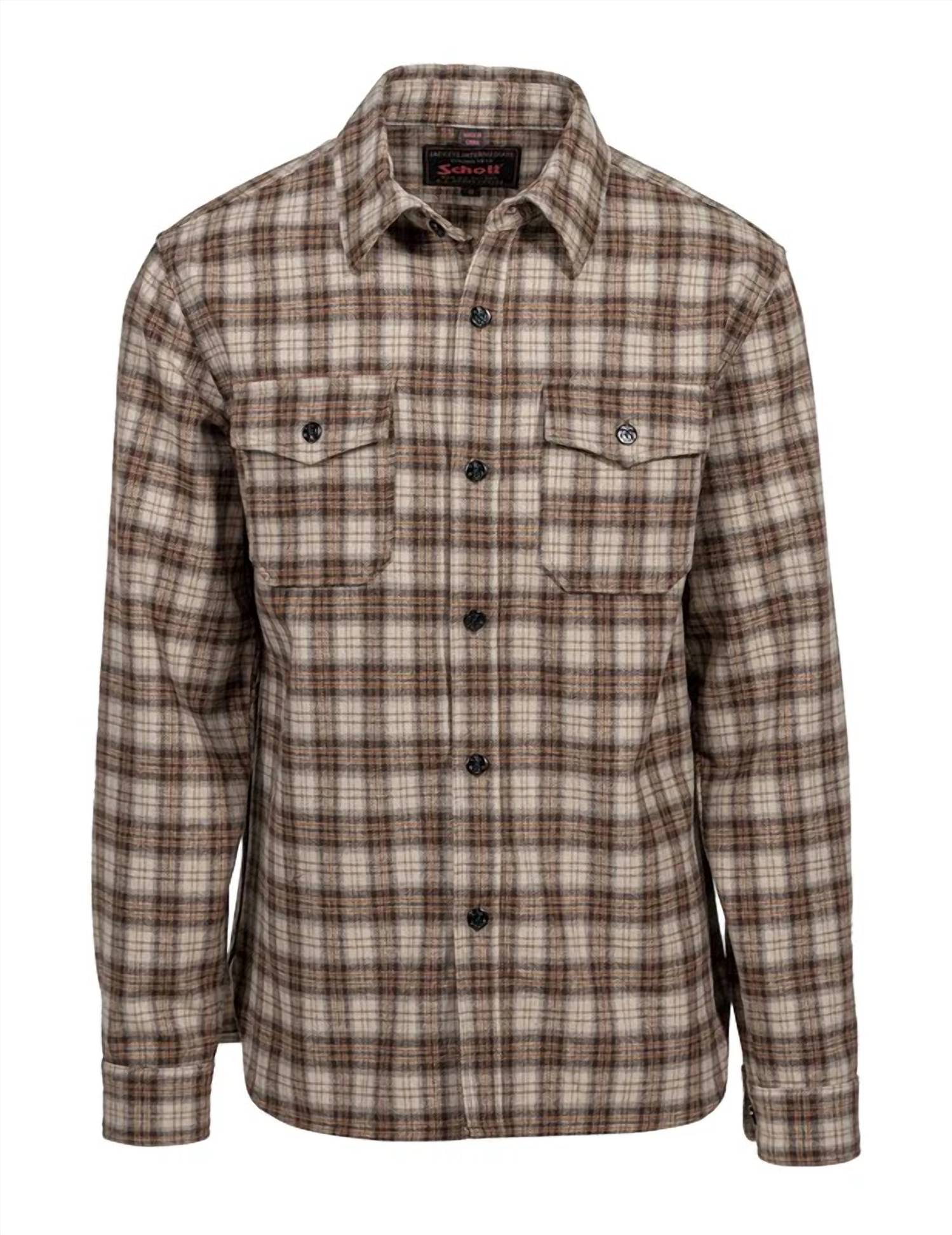 Schott N.Y.C. - Classic Outdoor Plaid Cpo Shirt