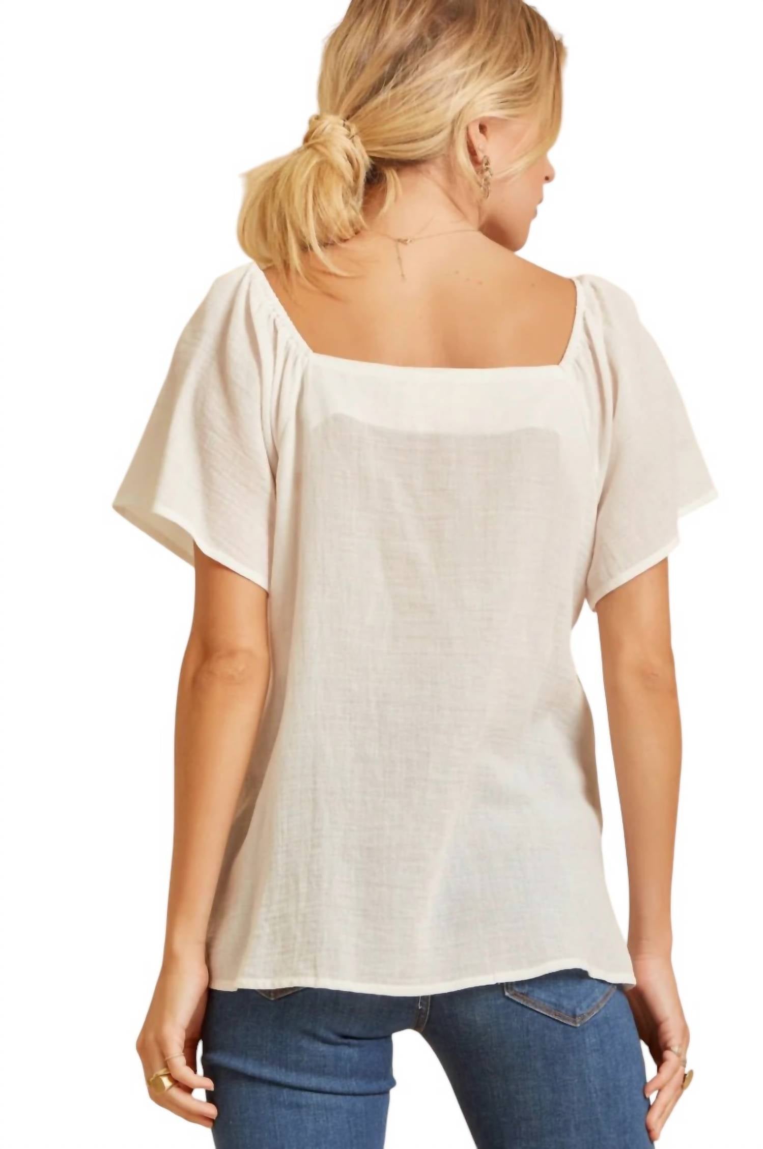 Andree By Unit - Can We Try Again Blouse