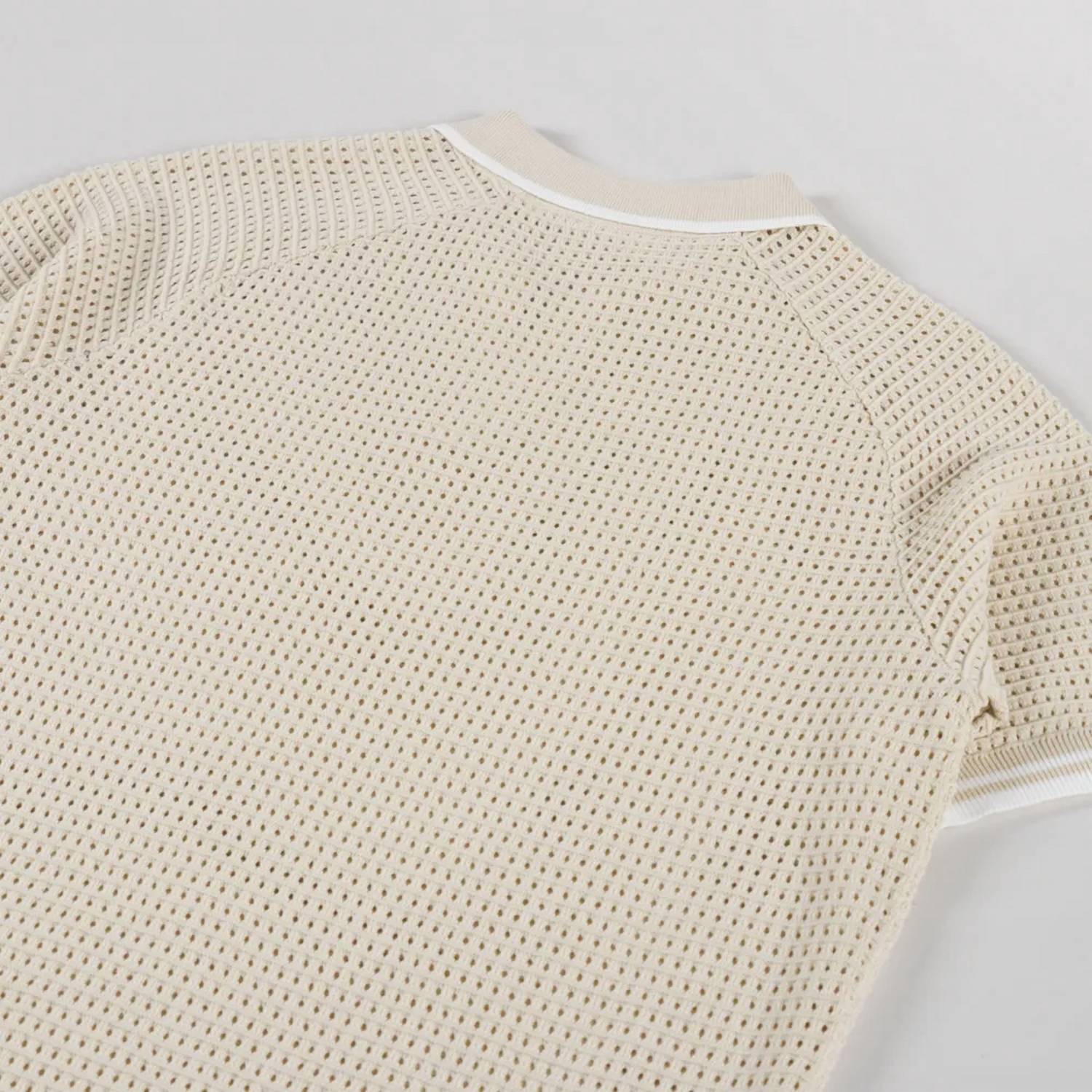 Percival - Men's Casa Martini Knitted Tennis Polo