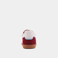 SHU SHOP Women's Stevie Sneaker in wine suede - women's sneaker - view 5