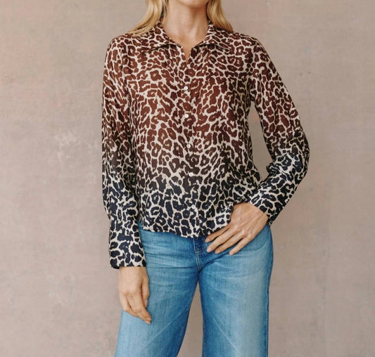 Bella Dahl - Flowy Wide Collar Button Down