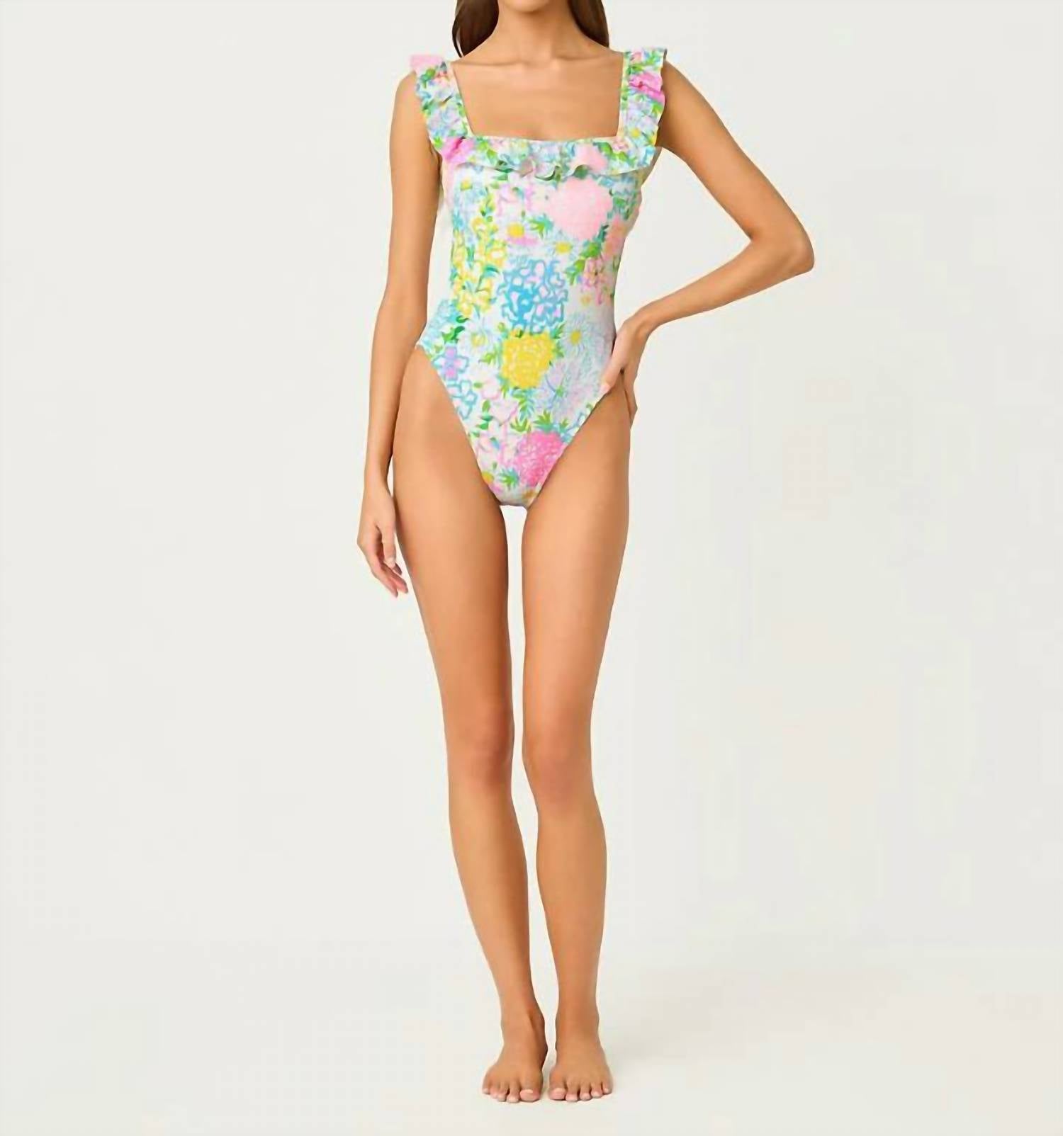 Lilly Pulitzer - Aemma Ruffle One Piece Swimsuit
