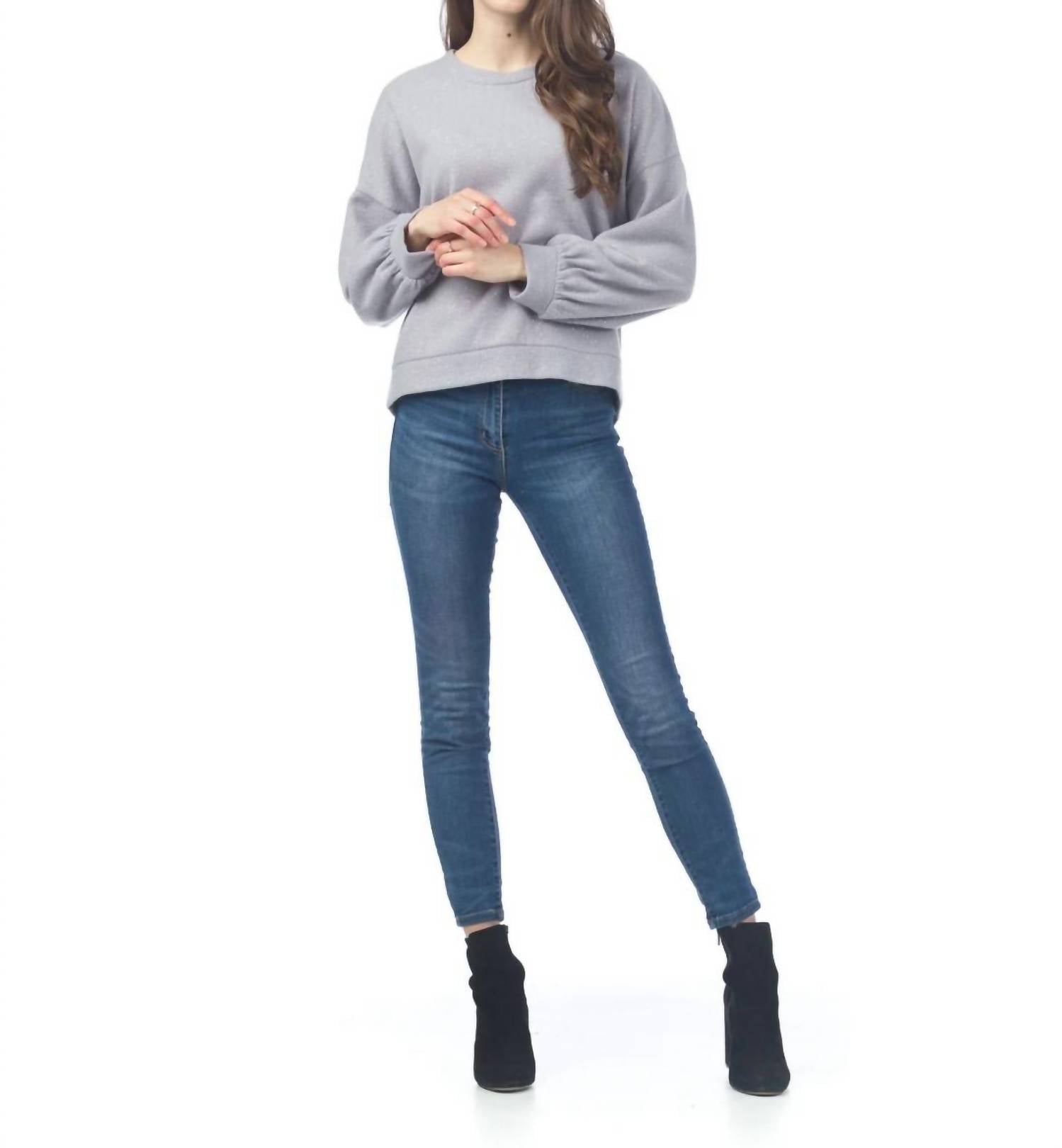 Papillon - Lurex Infused Dolman Sleeve Top