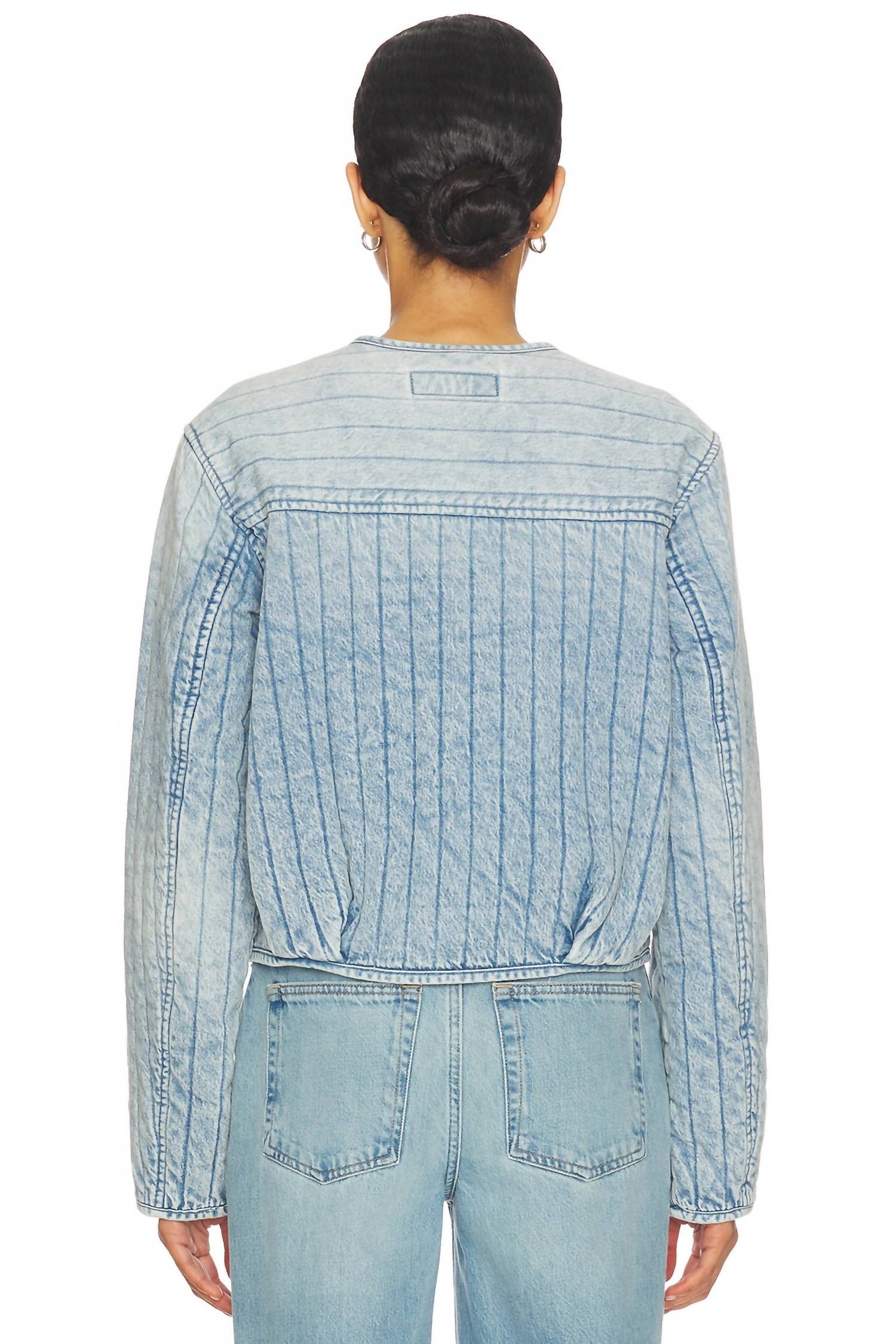 Blanknyc - Quilted Denim Jacket