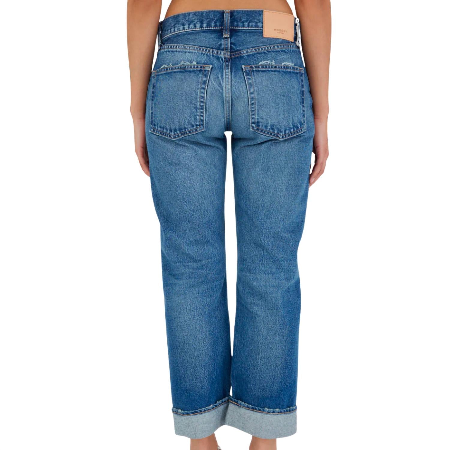 Moussy - Foxwood Straight Leg Jeans