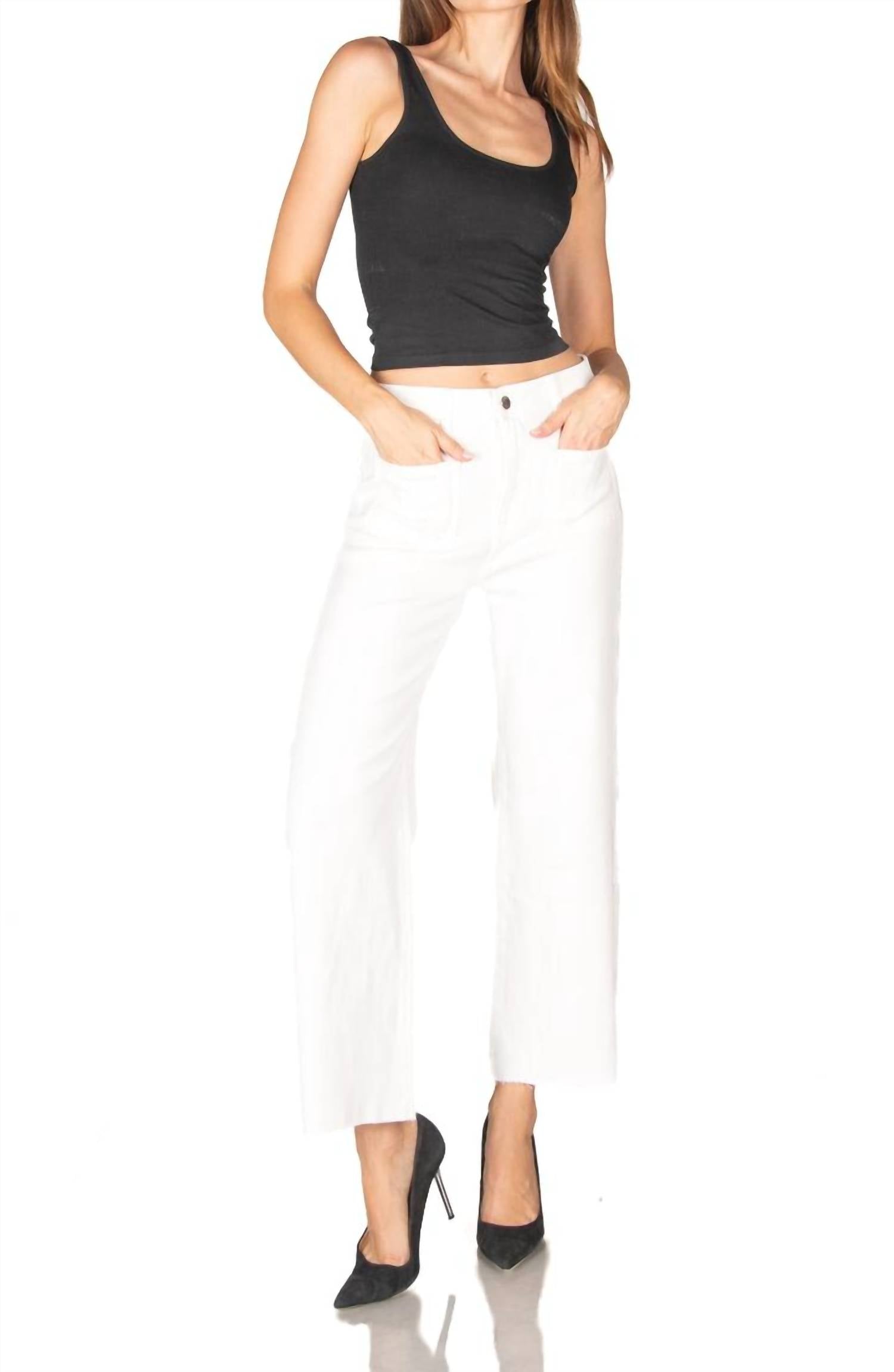 Fidelity - Tomi Crop Jean