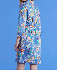 Tyler Boe - Ziva Cotton Peri Floral Dress
