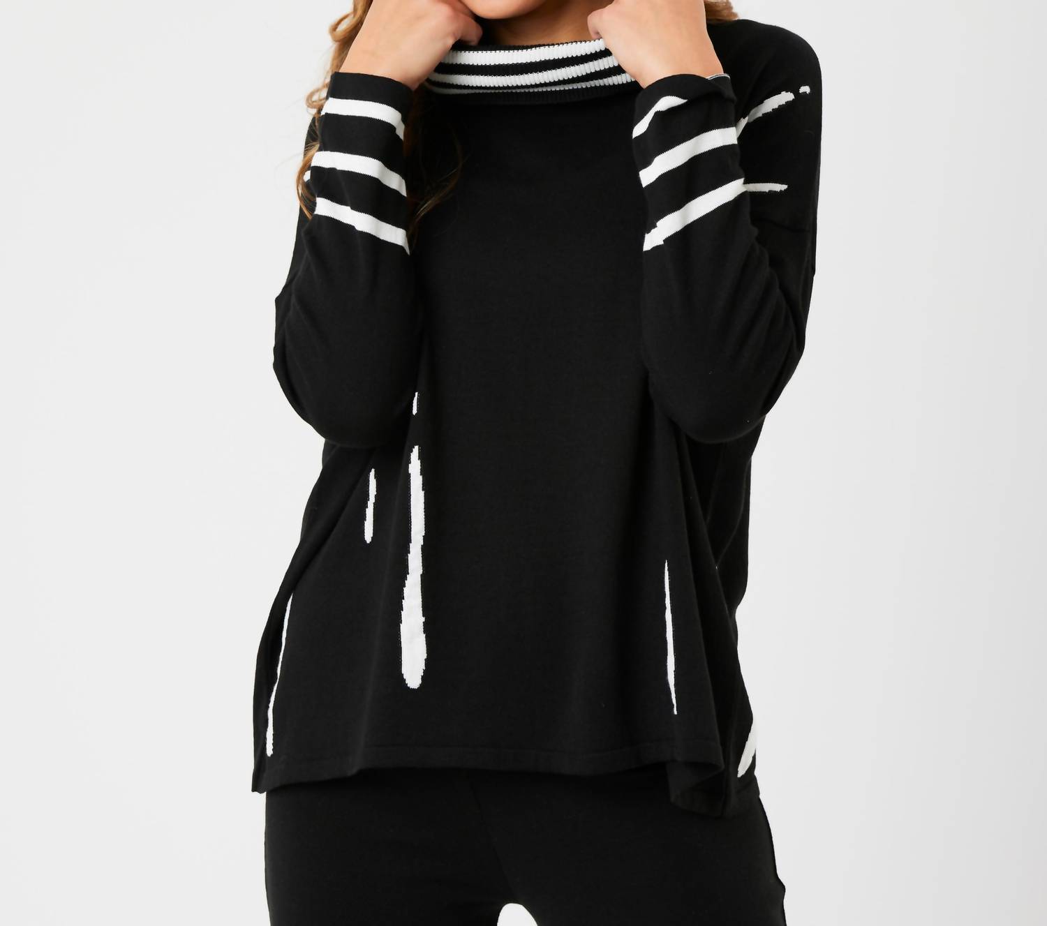 Angel Apparel - Cowl Neck Oversized Sweater