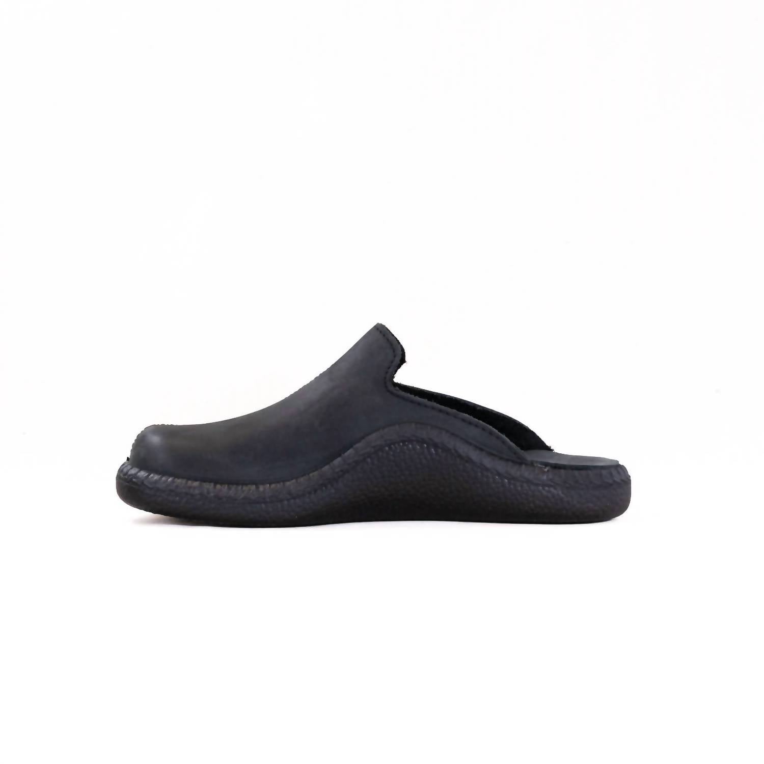 Romika Usa - Men's Mokasso Nubuck Leather Upper Slipper