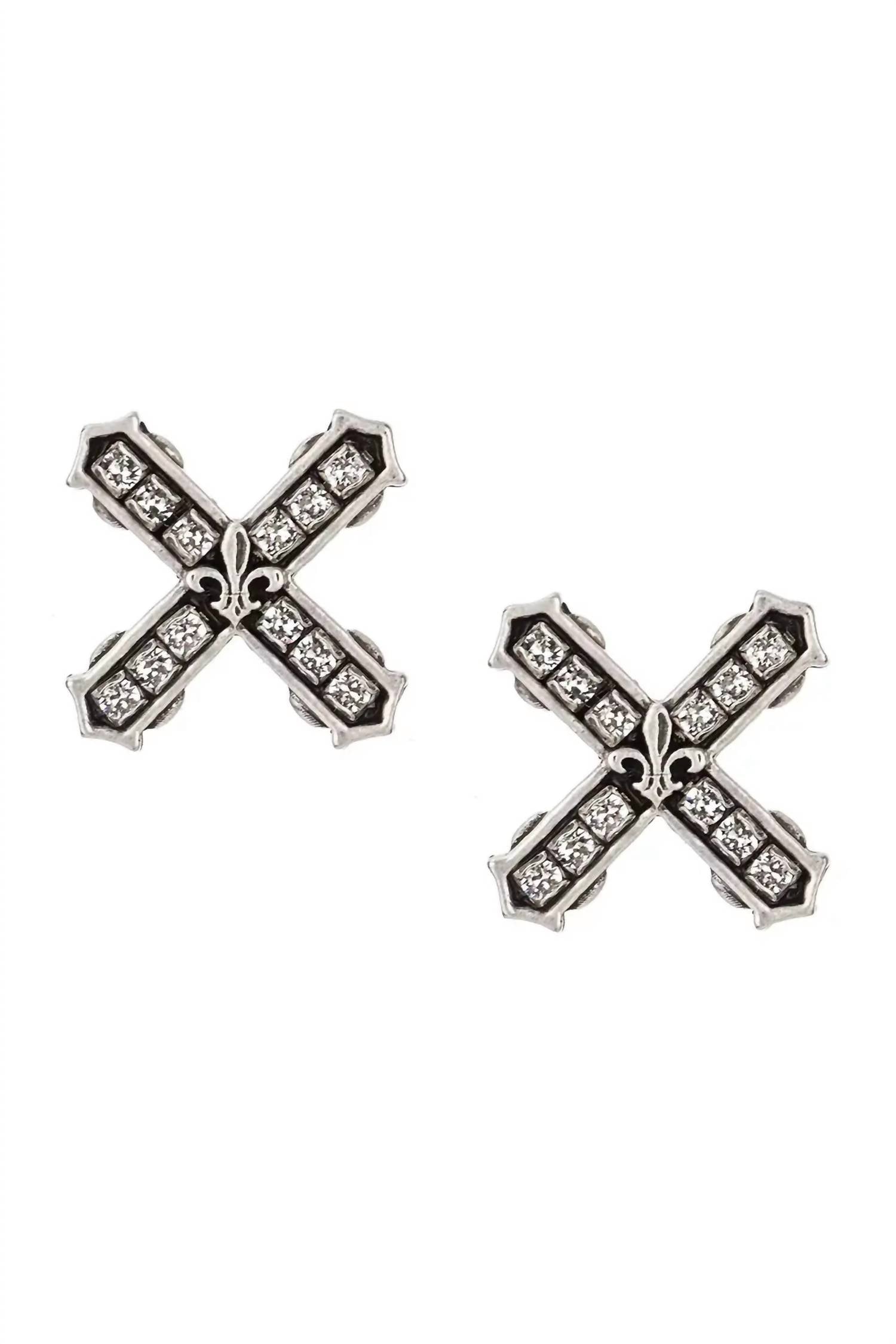 French Kande - Demi - Xo Swarovski French Kiss Earrings